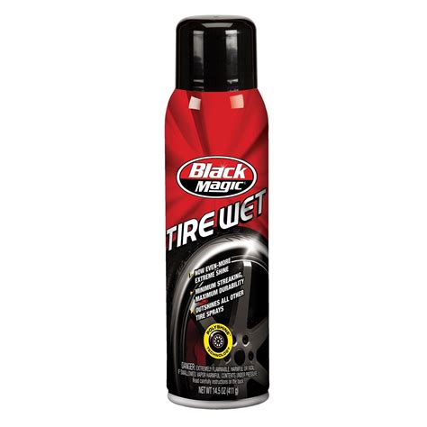 Revive Dull Tires with the Power of Black Magic Tire Detailing Spray